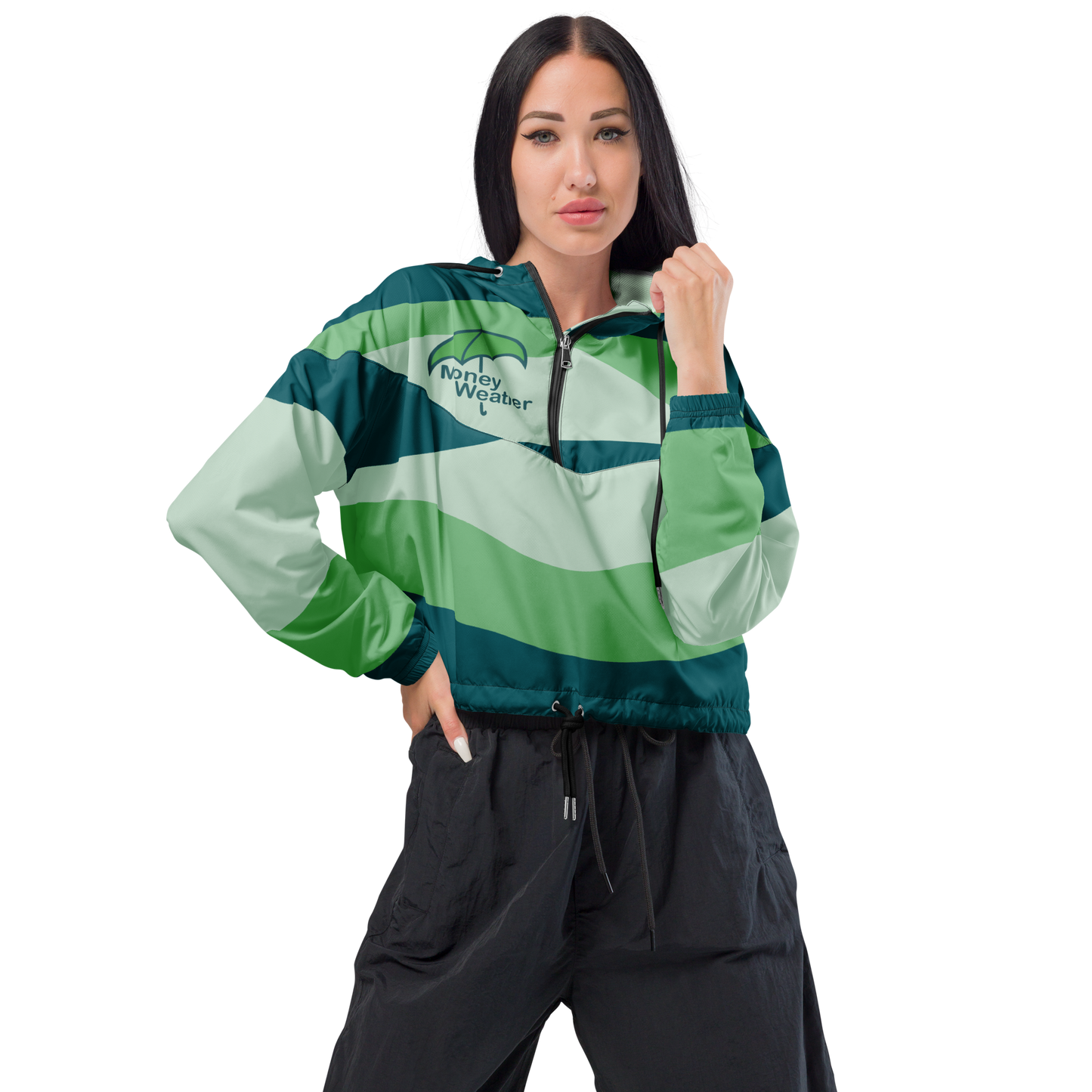 Women’s cropped windbreaker