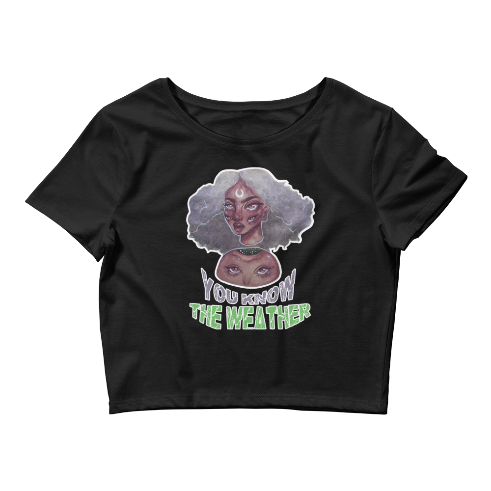 Stormy Women’s Crop Tee
