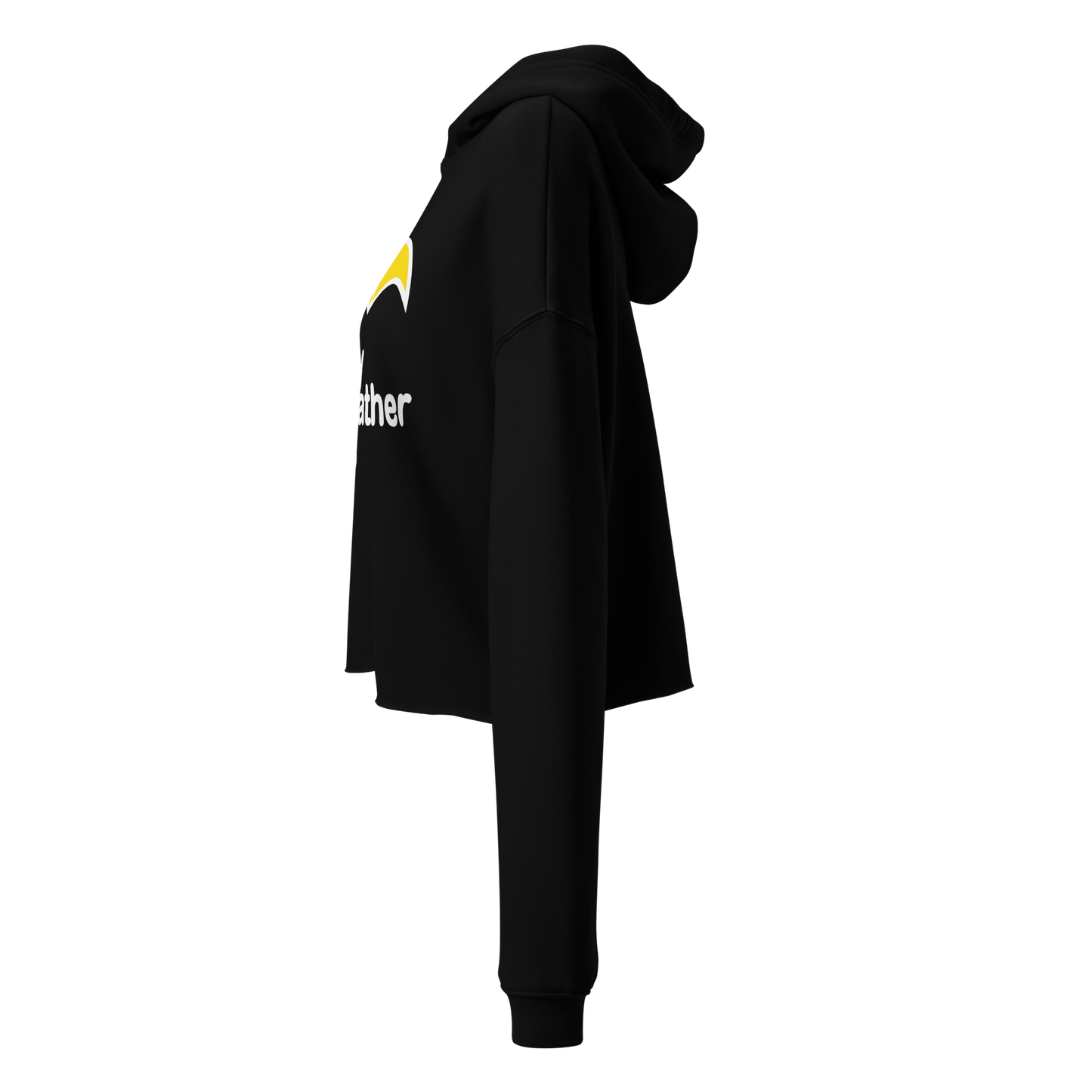 Logo Crop Hoodie