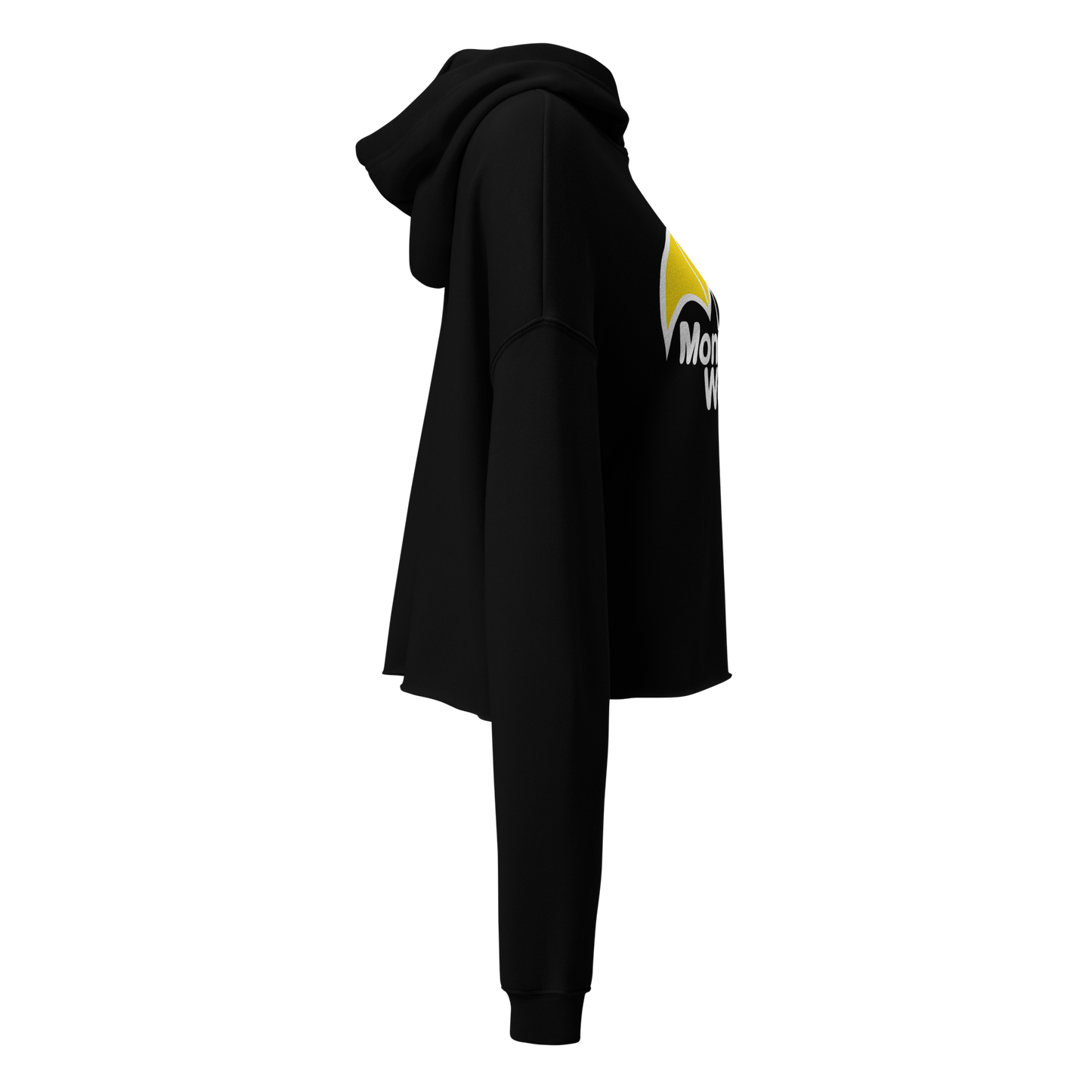 Logo Crop Hoodie