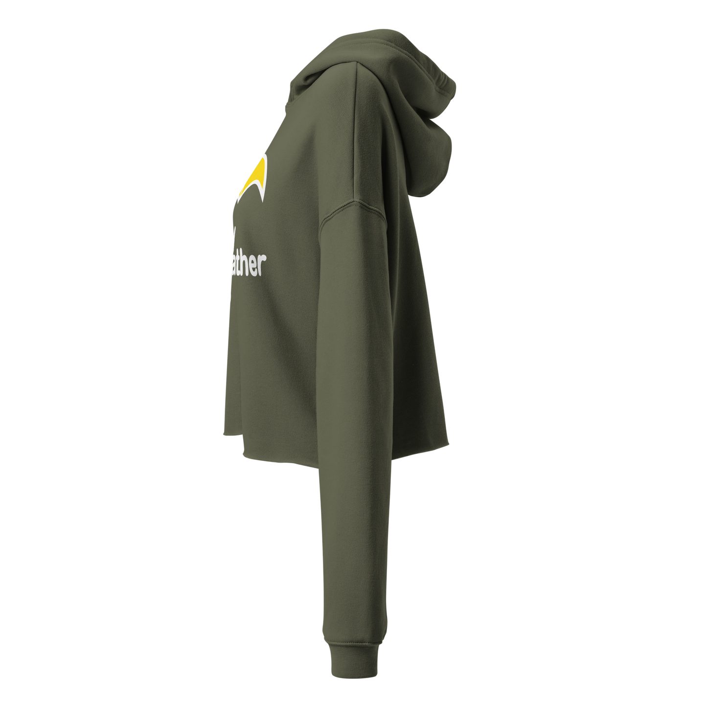 Logo Crop Hoodie