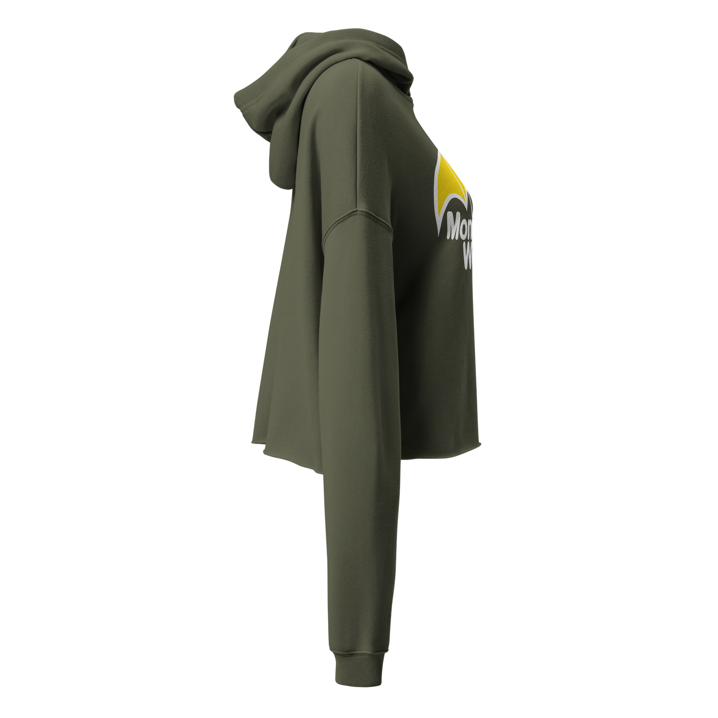 Logo Crop Hoodie