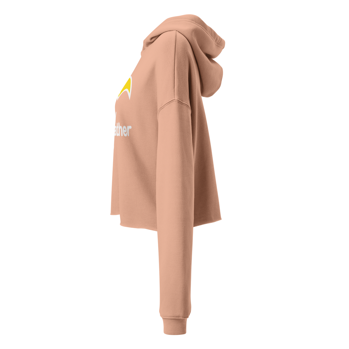 Logo Crop Hoodie