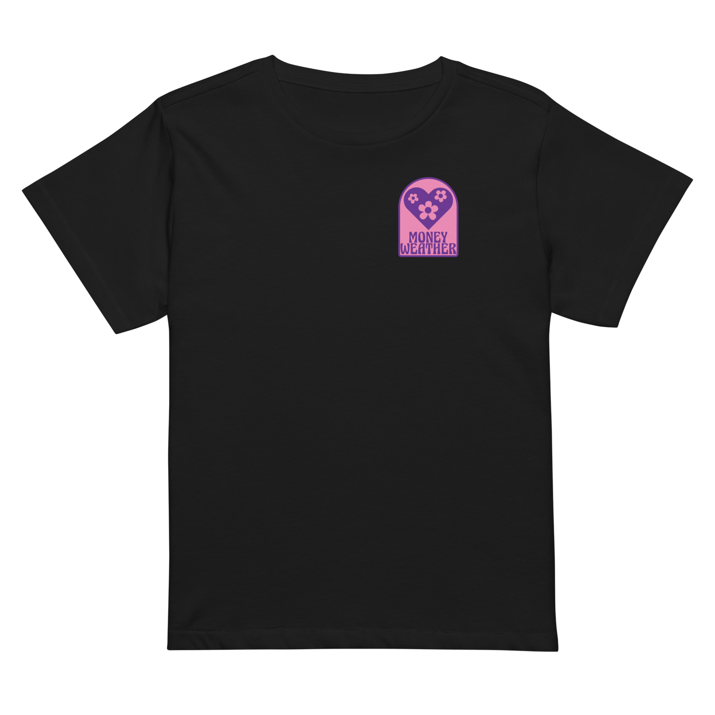 Flower Women’s high-waisted t-shirt