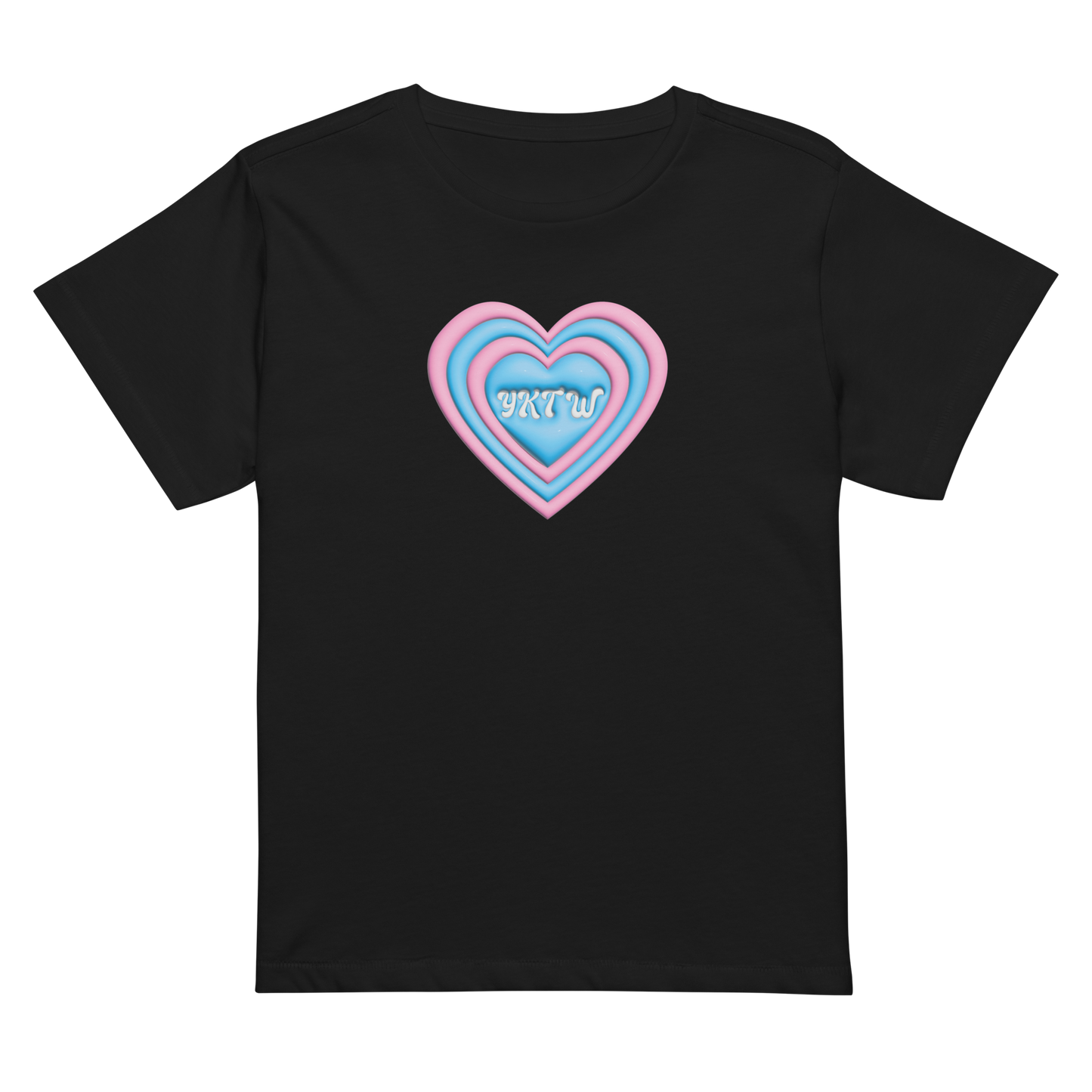 Women’s high-waisted t-shirt