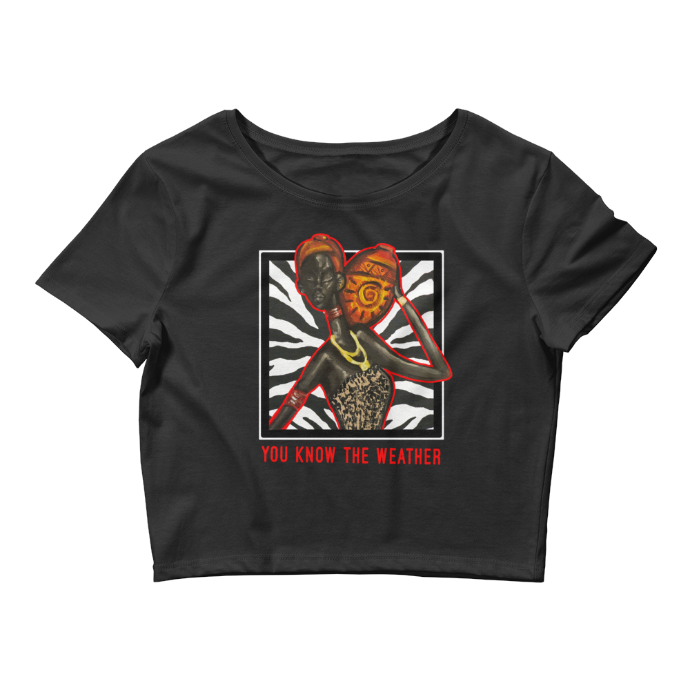 Africa Women’s Crop Tee
