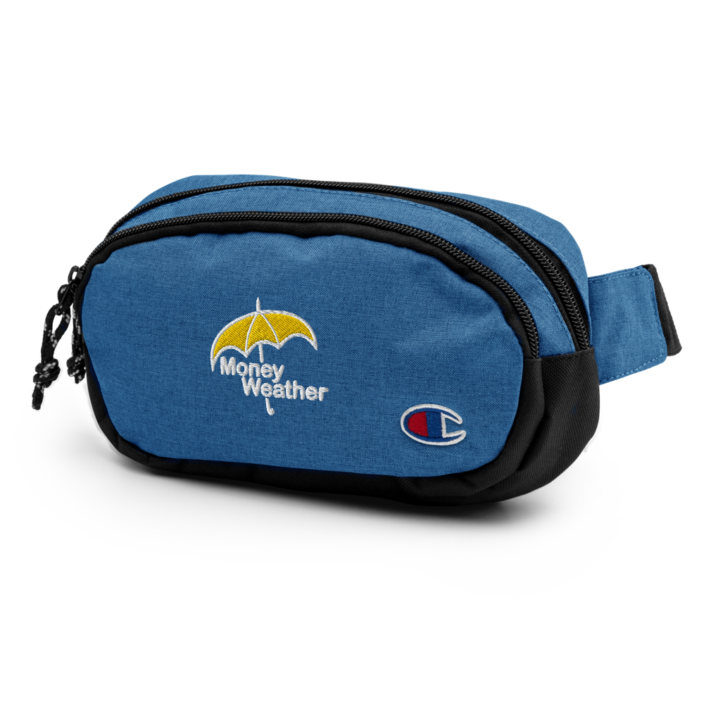 Money Weather Champion Embroidered fanny pack