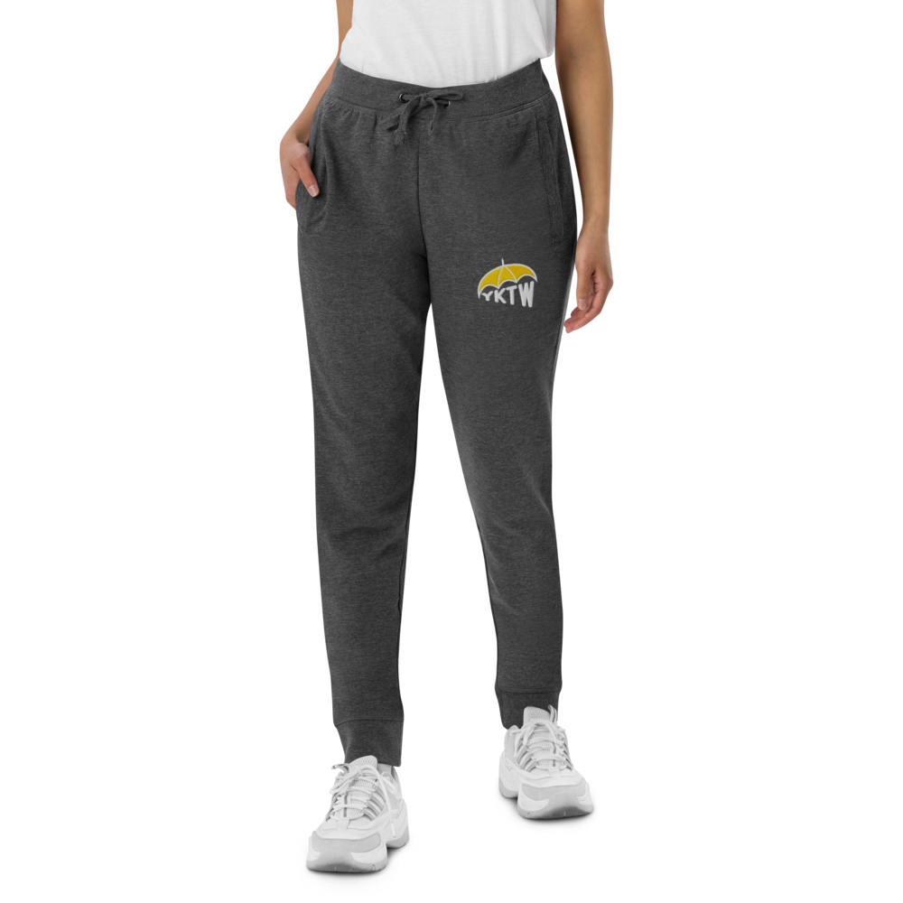 Embroidered Unisex Skinny Joggers