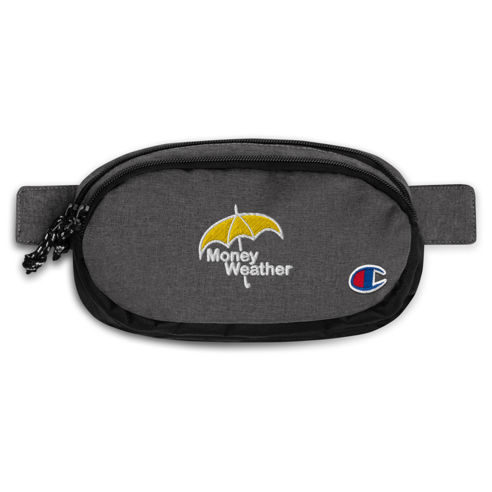 Money Weather Champion Embroidered fanny pack