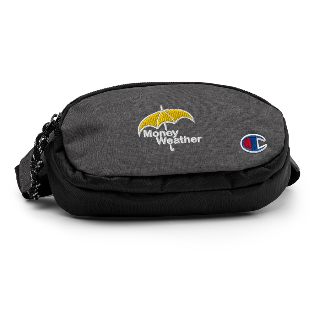Money Weather Champion Embroidered fanny pack