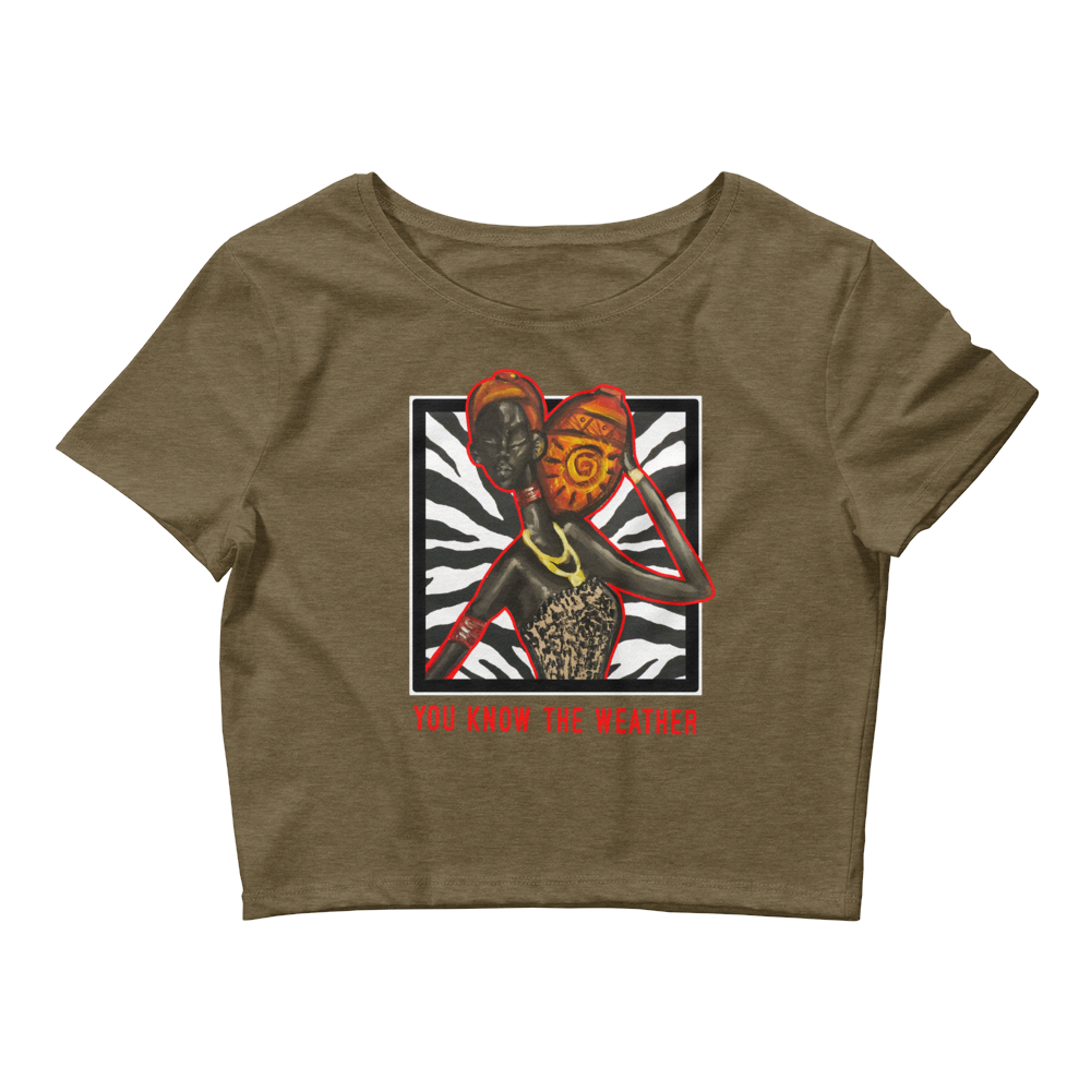 Africa Women’s Crop Tee