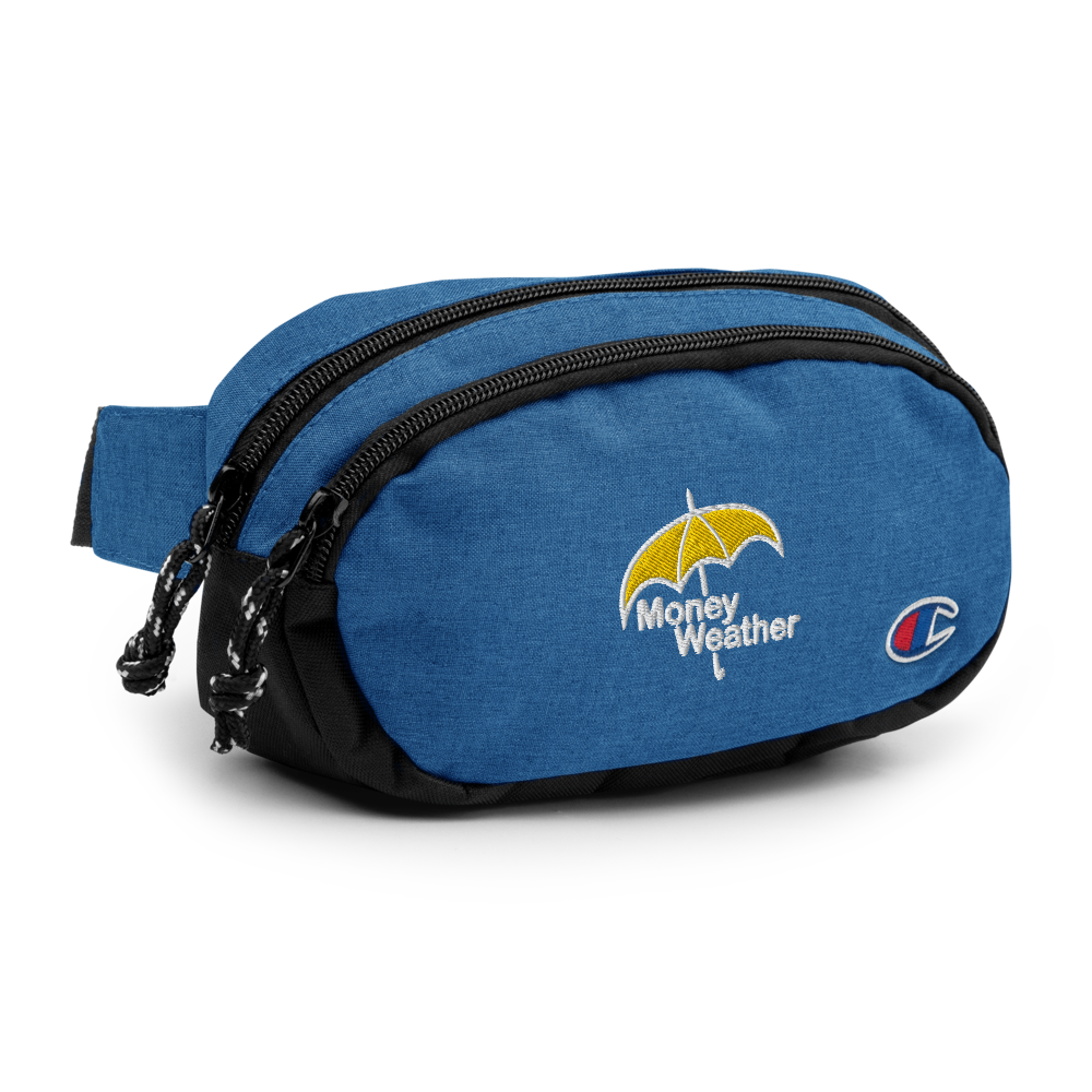 Money Weather Champion Embroidered fanny pack