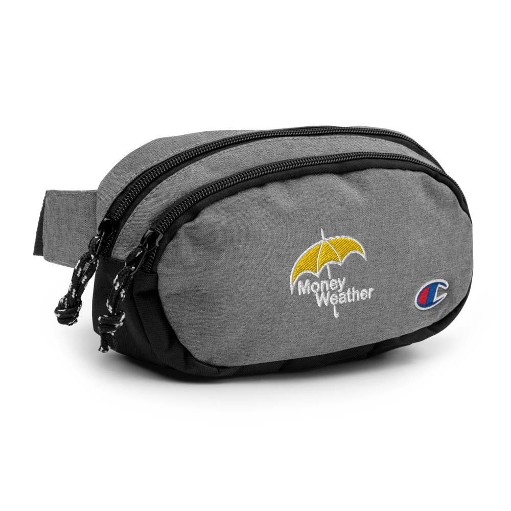 Money Weather Champion Embroidered fanny pack