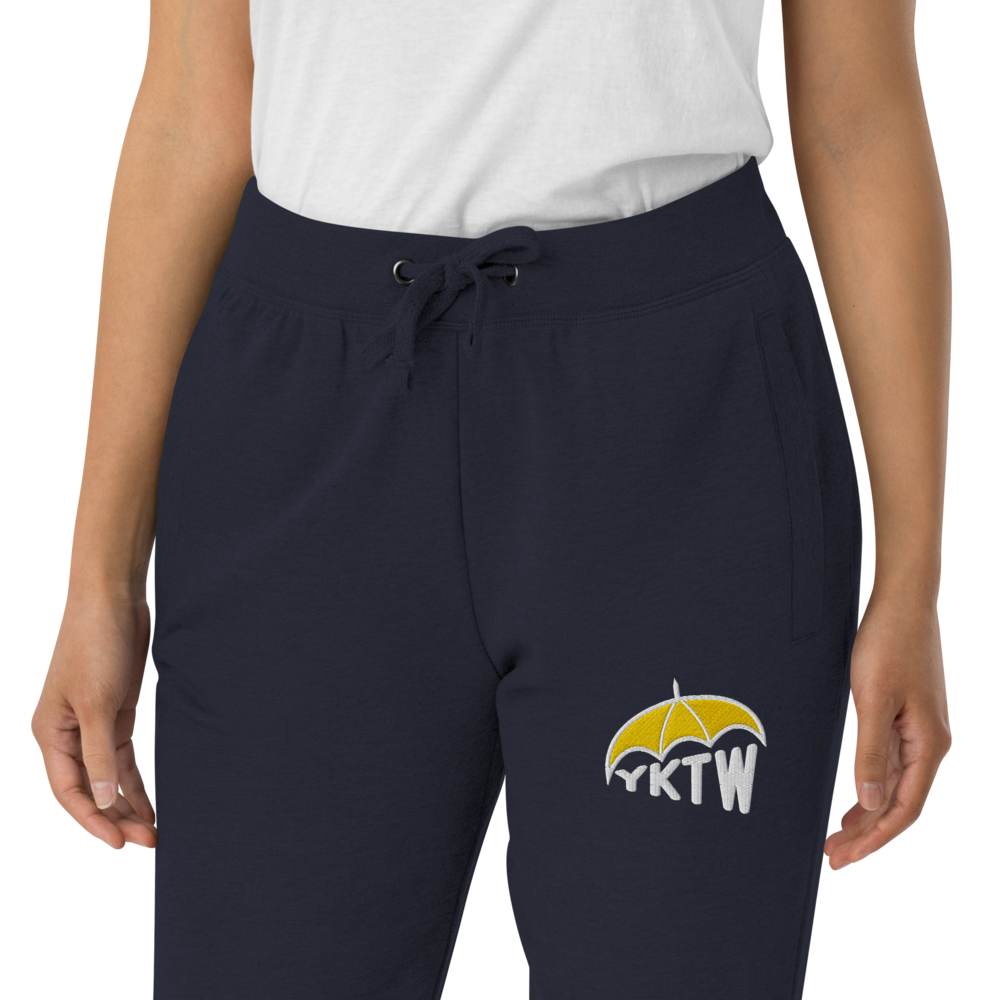 Embroidered Unisex Skinny Joggers