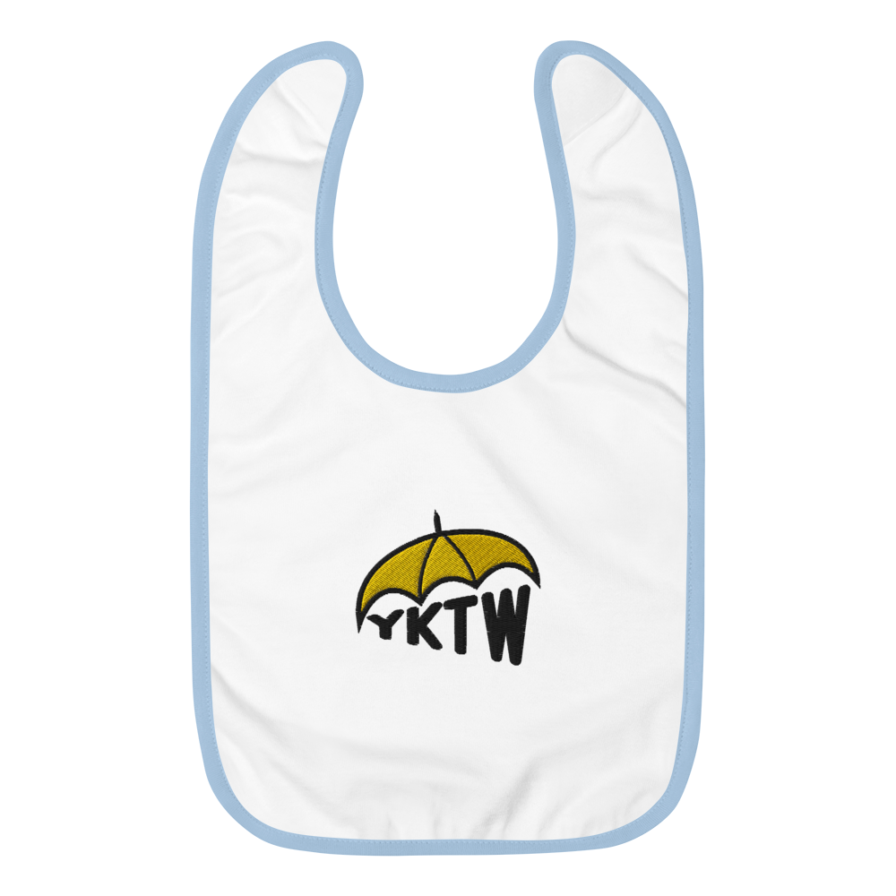 YKTW Embroidered Baby Bib
