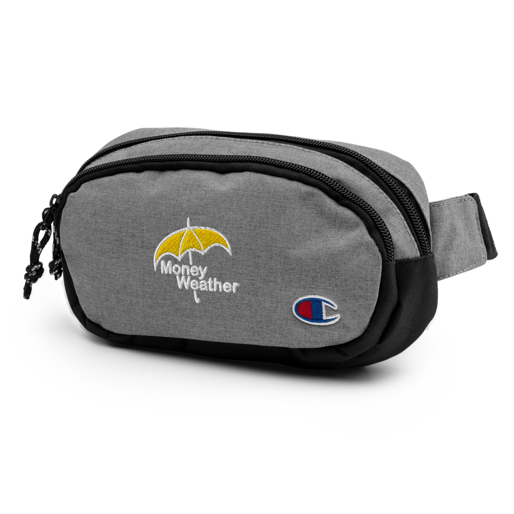 Money Weather Champion Embroidered fanny pack