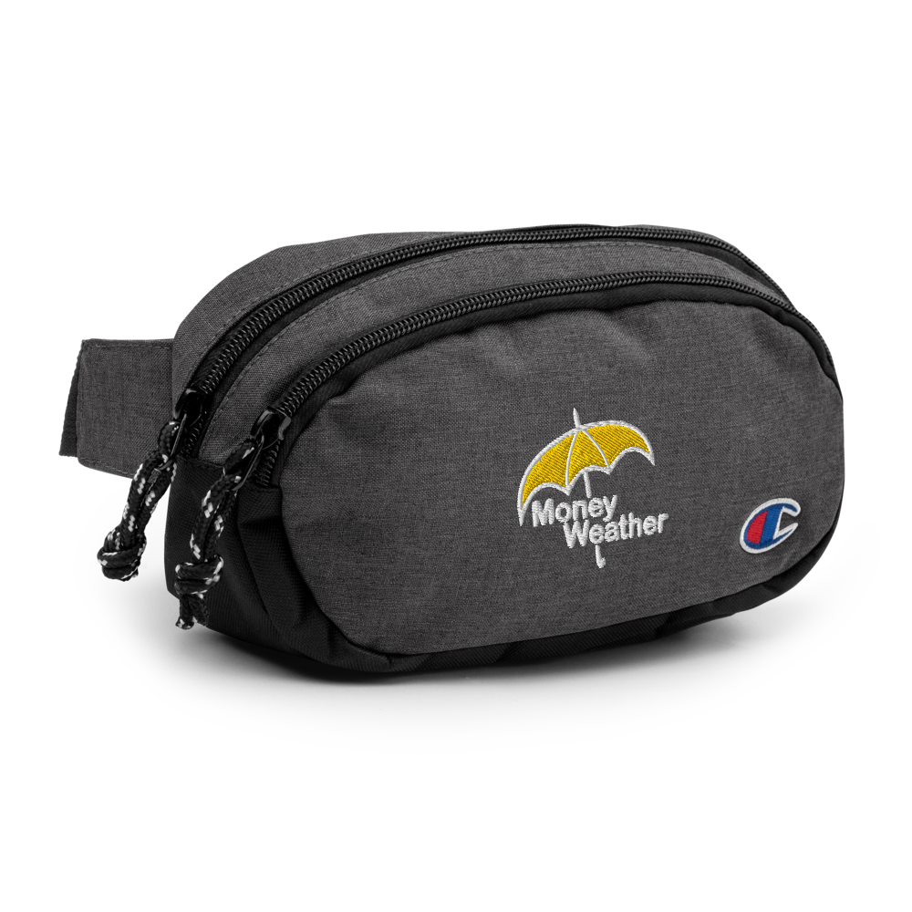 Money Weather Champion Embroidered fanny pack