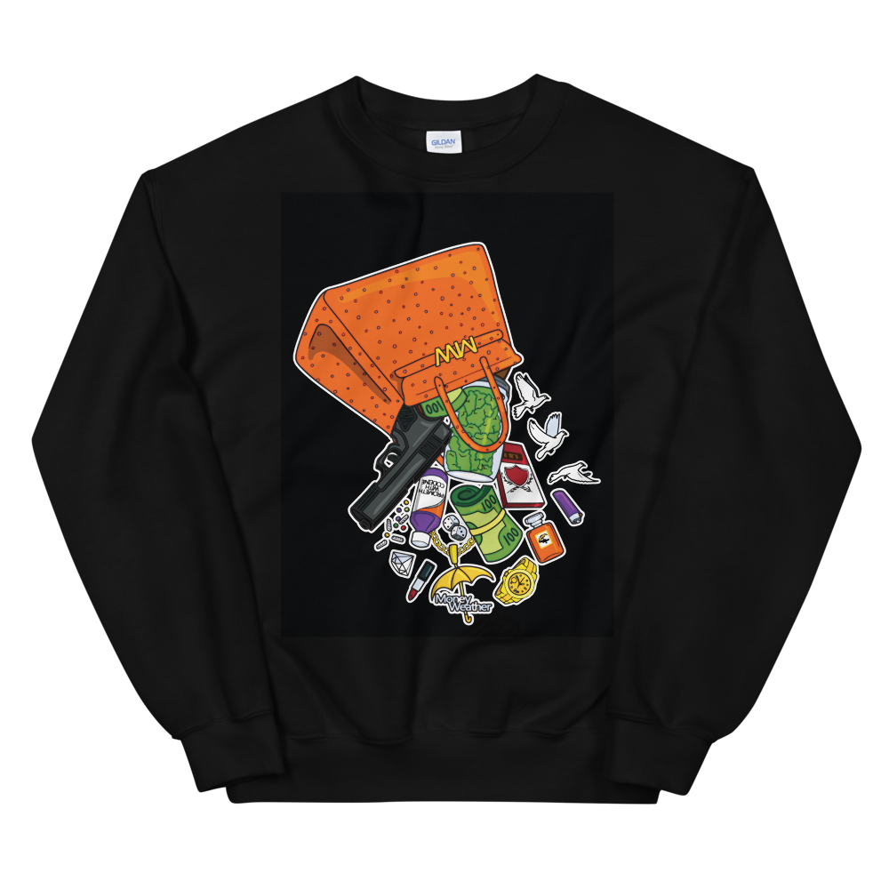 Exclusive Money Weather Bag Crewneck Sweatshirt