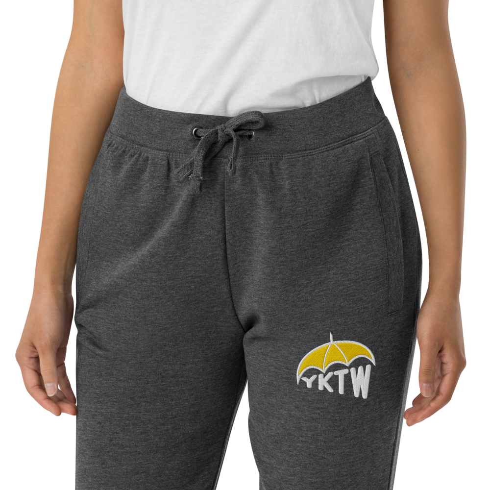 Embroidered Unisex Skinny Joggers