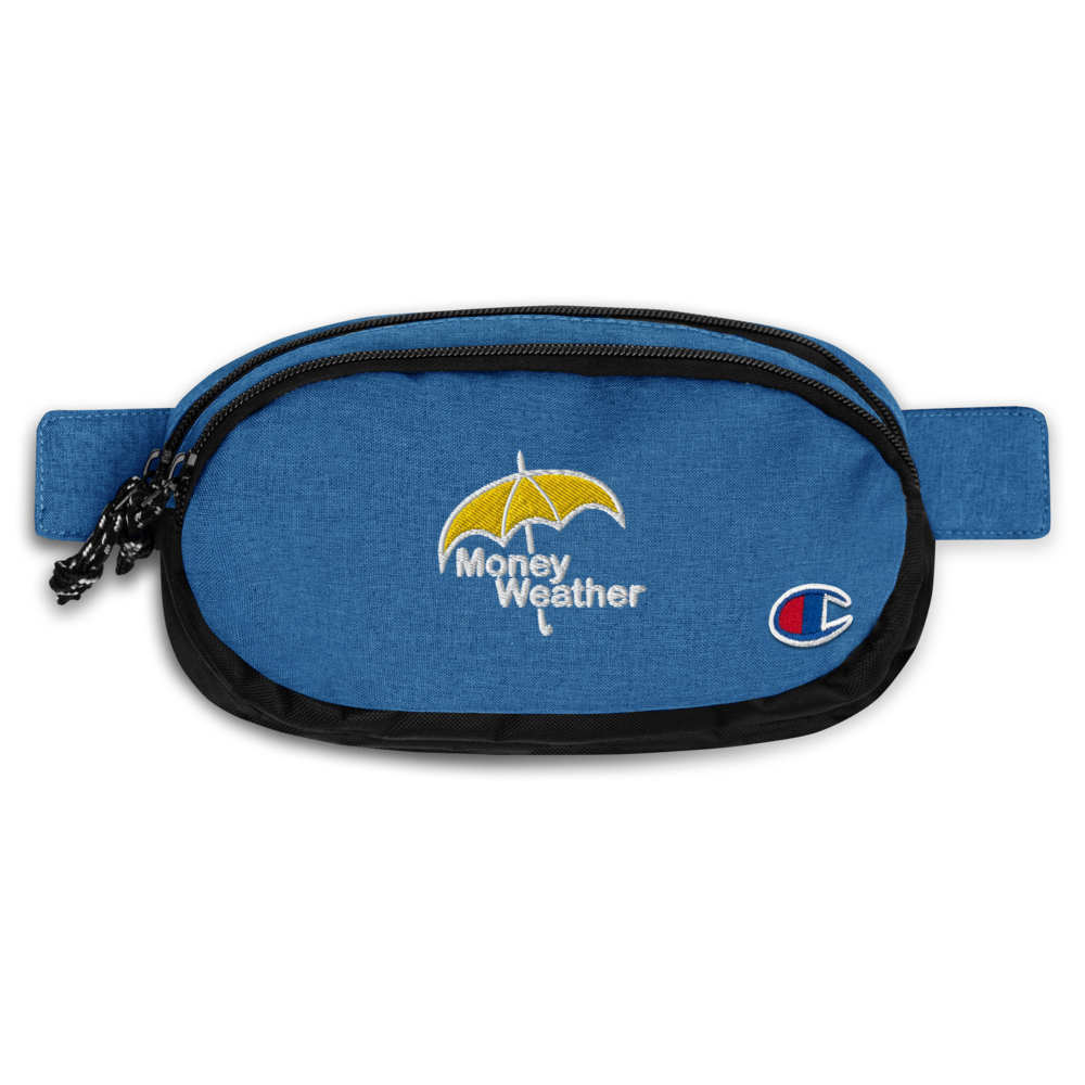 Money Weather Champion Embroidered fanny pack