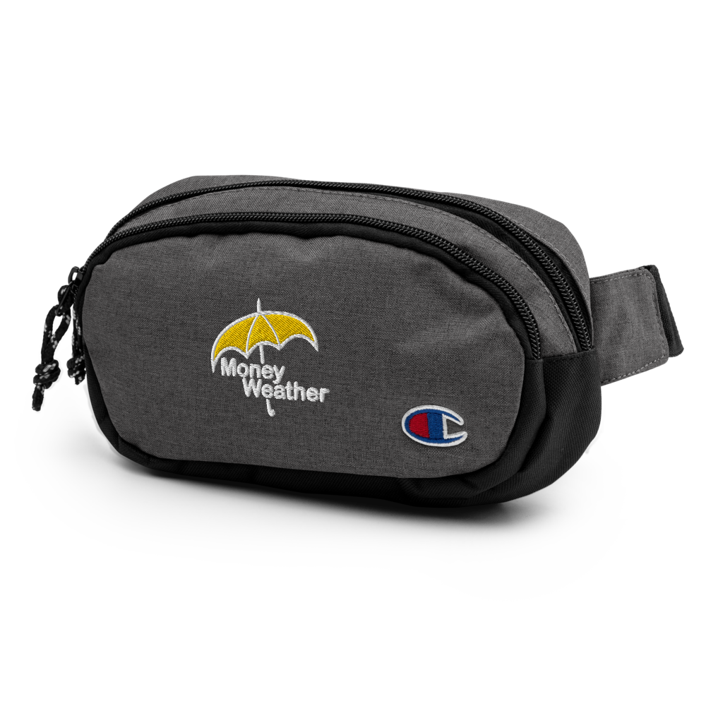 Money Weather Champion Embroidered fanny pack