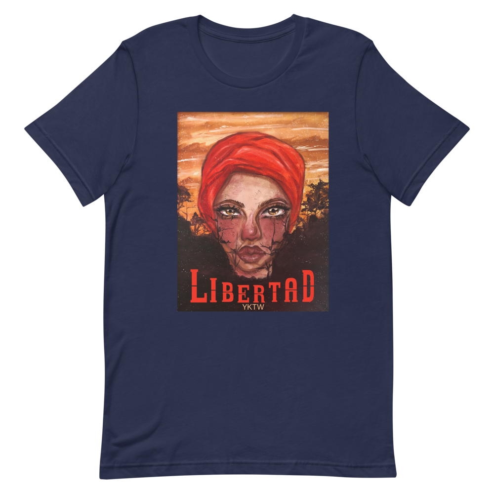 LIBERTAD Unisex Short Sleeve Jersey T-Shirt