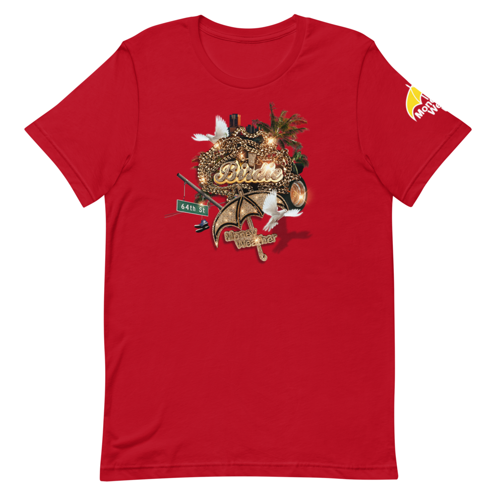 Birdie transparent Short-Sleeve Unisex T-Shirt