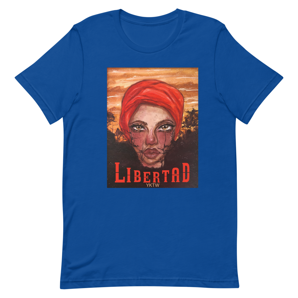 LIBERTAD Unisex Short Sleeve Jersey T-Shirt