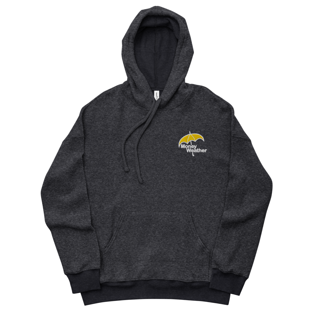 Embroidered Unisex Sueded Fleece Hoodie