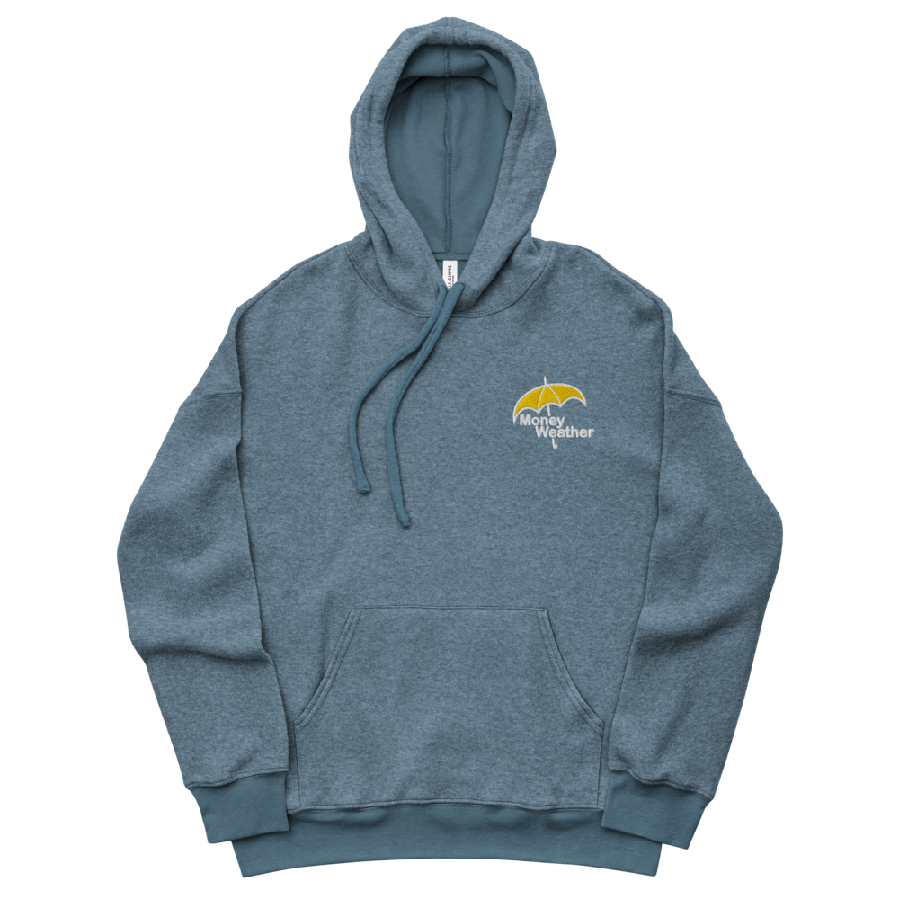 Embroidered Unisex Sueded Fleece Hoodie