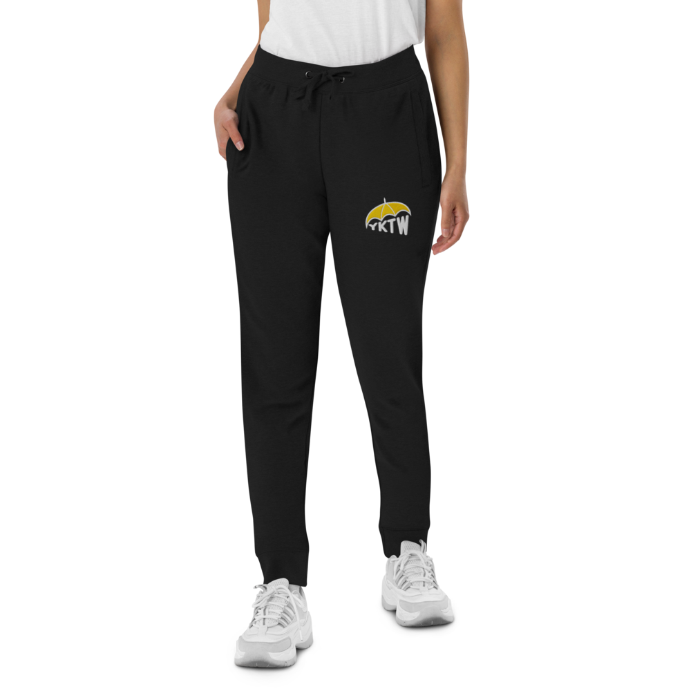 Embroidered Unisex Skinny Joggers