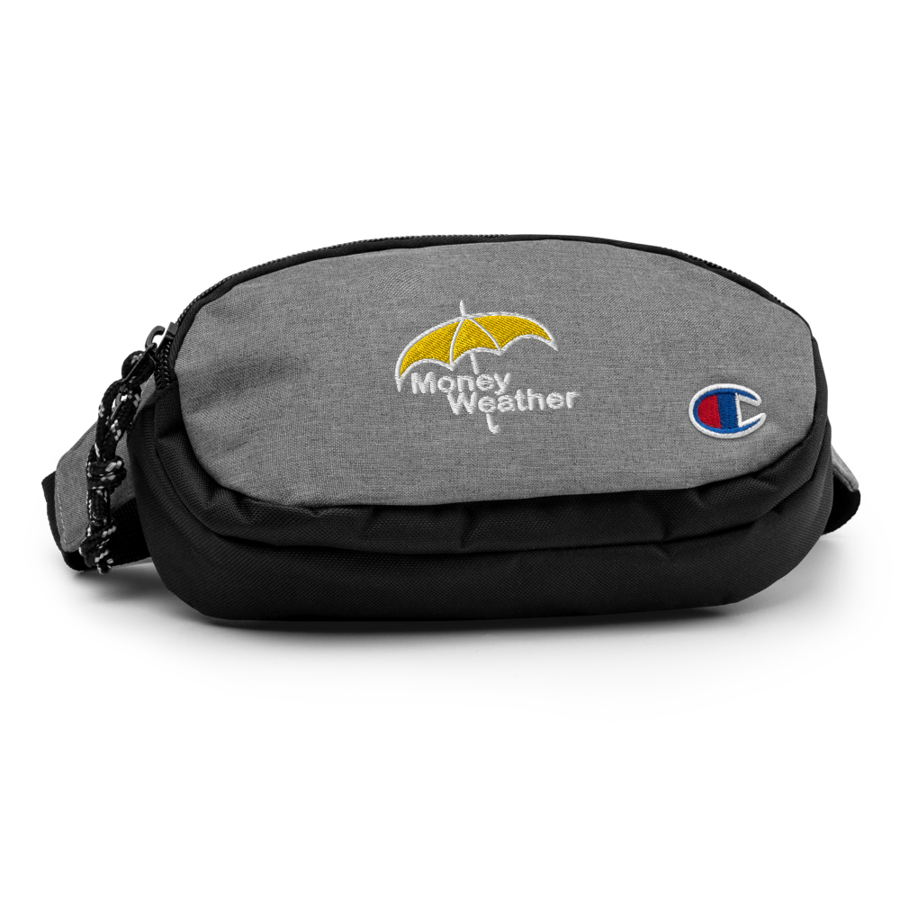 Money Weather Champion Embroidered fanny pack