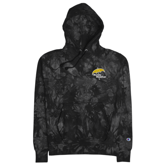 Embroidered Unisex Champion tie-dye hoodie