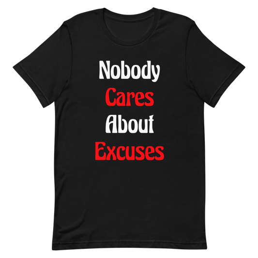 Nobody Cares Short-Sleeve Unisex T-Shirt